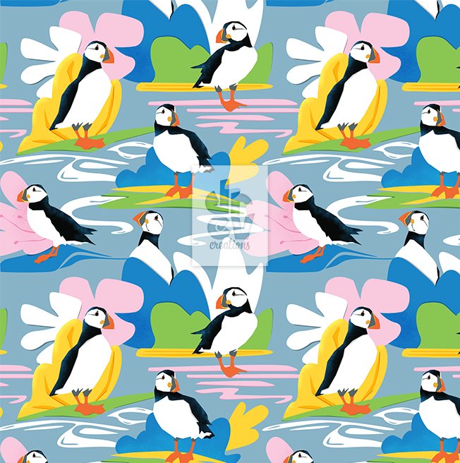 papercut puffin
